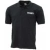 Poloshirt Security Schwarz