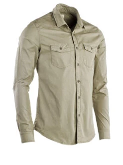 Outdoor- Und Freizeithemd Vintage Langarm