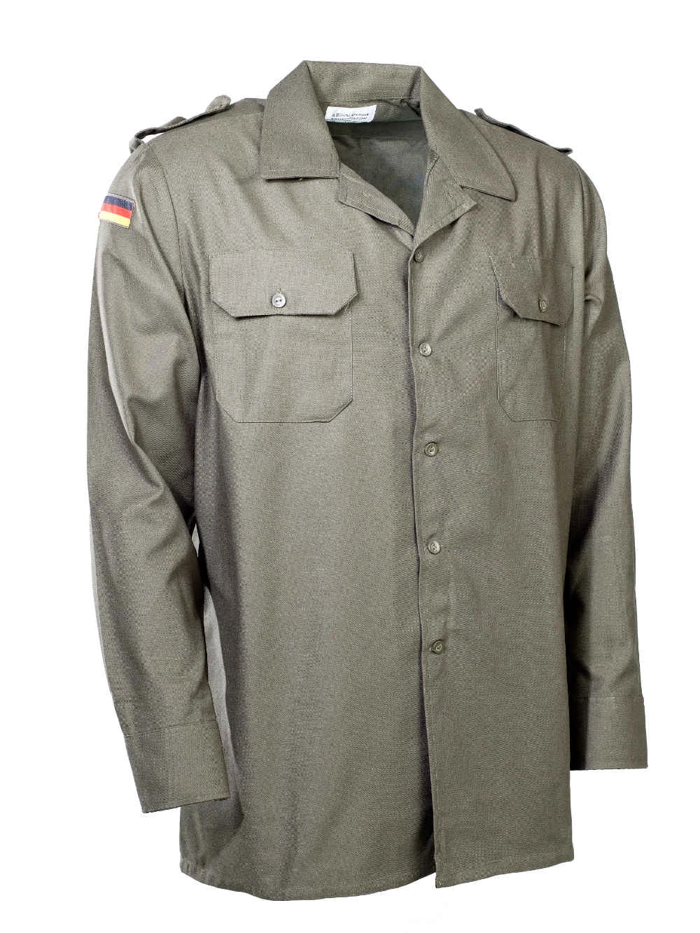 Bundeswehr Feldhemd Oliv Langarm 4 Bundeswehr Feldhemd Oliv Langarm – Bild 2