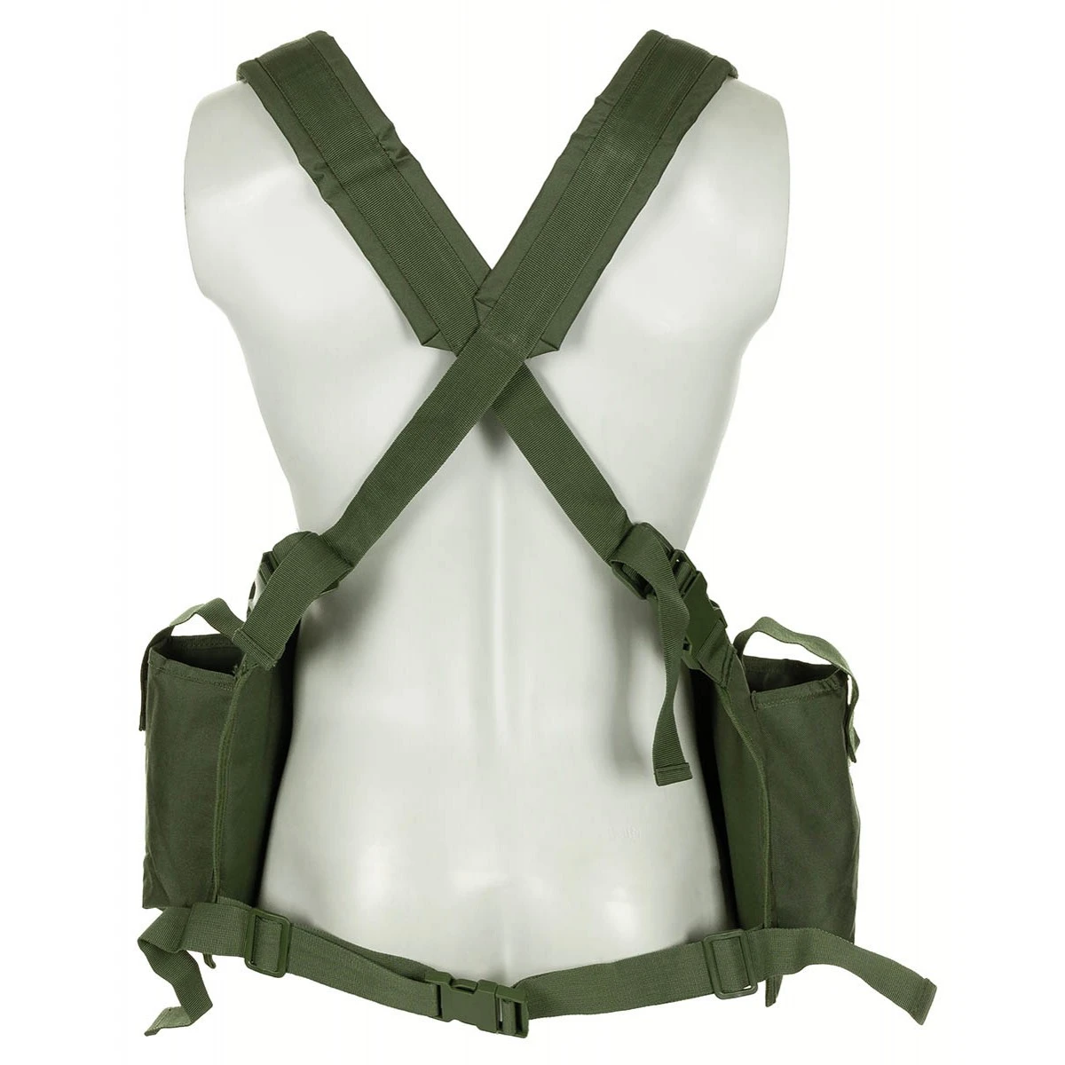 Chest Rig 9 Taschenn Oliv 4 Chest Rig 9 Taschenn Oliv – Bild 2