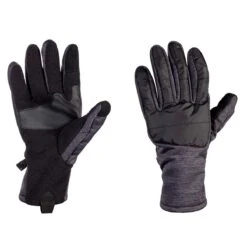 Fleece Handschuhe TF Hybrid Schwarz-grau
