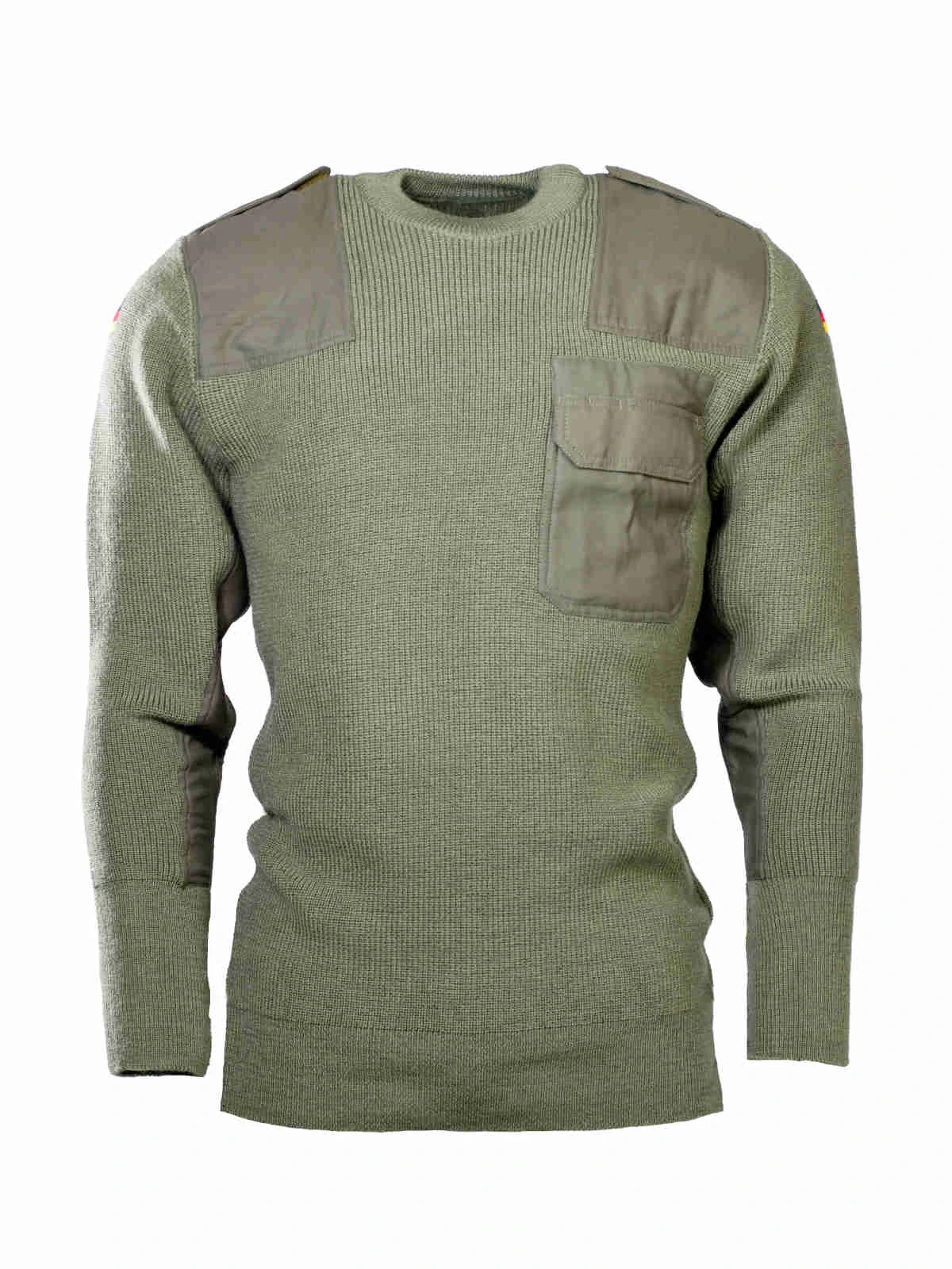 Original Bundeswehr Pullover Nach TL Oliv 4 Original Bundeswehr Pullover Nach TL Oliv – Bild 2