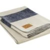 Wolldecke US Navy Weiss-blau 228x150cm