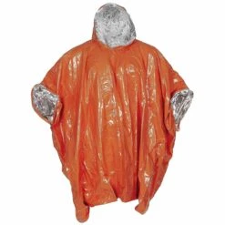 Notfall Poncho Alubeschichtet Signal-orange