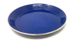 Emaille Suppenteller D=22cm Mit Chromrand