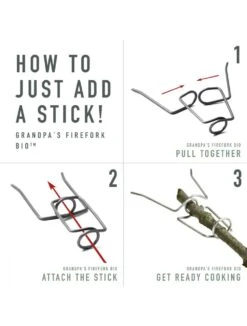 Light My Fire GrandPa´s FireFork Feuergabel BIO 2 Er-Pack -Katadyn Verkaufsgeschäft 120560 2 grandpa firefork feuergabel bio 2er pack