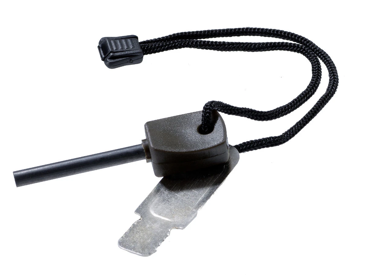 Feuerstarter Zündstahl Oliv 3 Feuerstarter Zündstahl Oliv