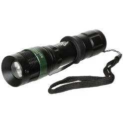 LED Zoom Taschenlampe Tactical Mit Stroboskop-Funktion