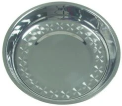 Edelstahl Suppenteller