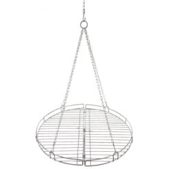 Grillrost Faltbar Rund 47cm Mit Kette
