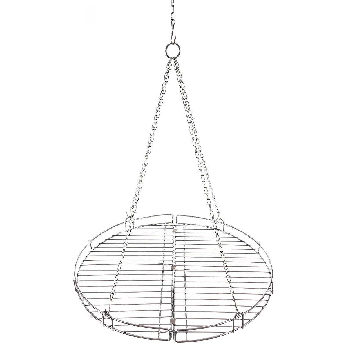 Grillrost Faltbar Rund 47cm Mit Kette 3 Grillrost Faltbar Rund 47cm Mit Kette