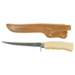 Fox Outdoor Filetiermesser Mit Birkenholzgriff