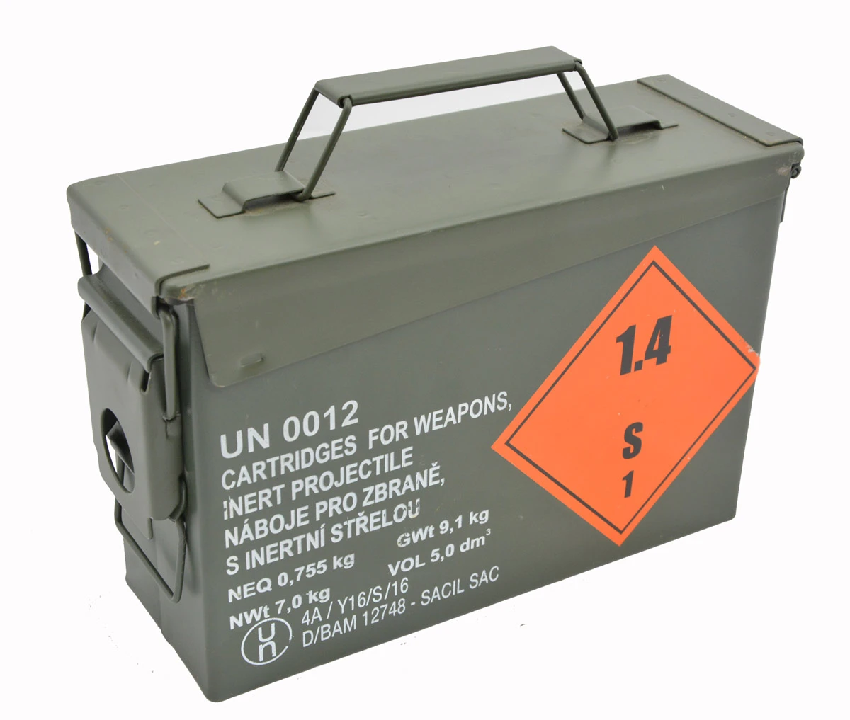 Original US Munitionskiste Gr. 1 Neuwertig 3 Original US Munitionskiste Gr. 1 Neuwertig